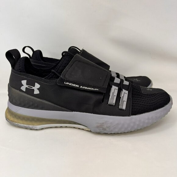 Under Armour Architech 3DI Athletic Shoes Black Gray Men’s Size 11.5 - Picture 1 of 7